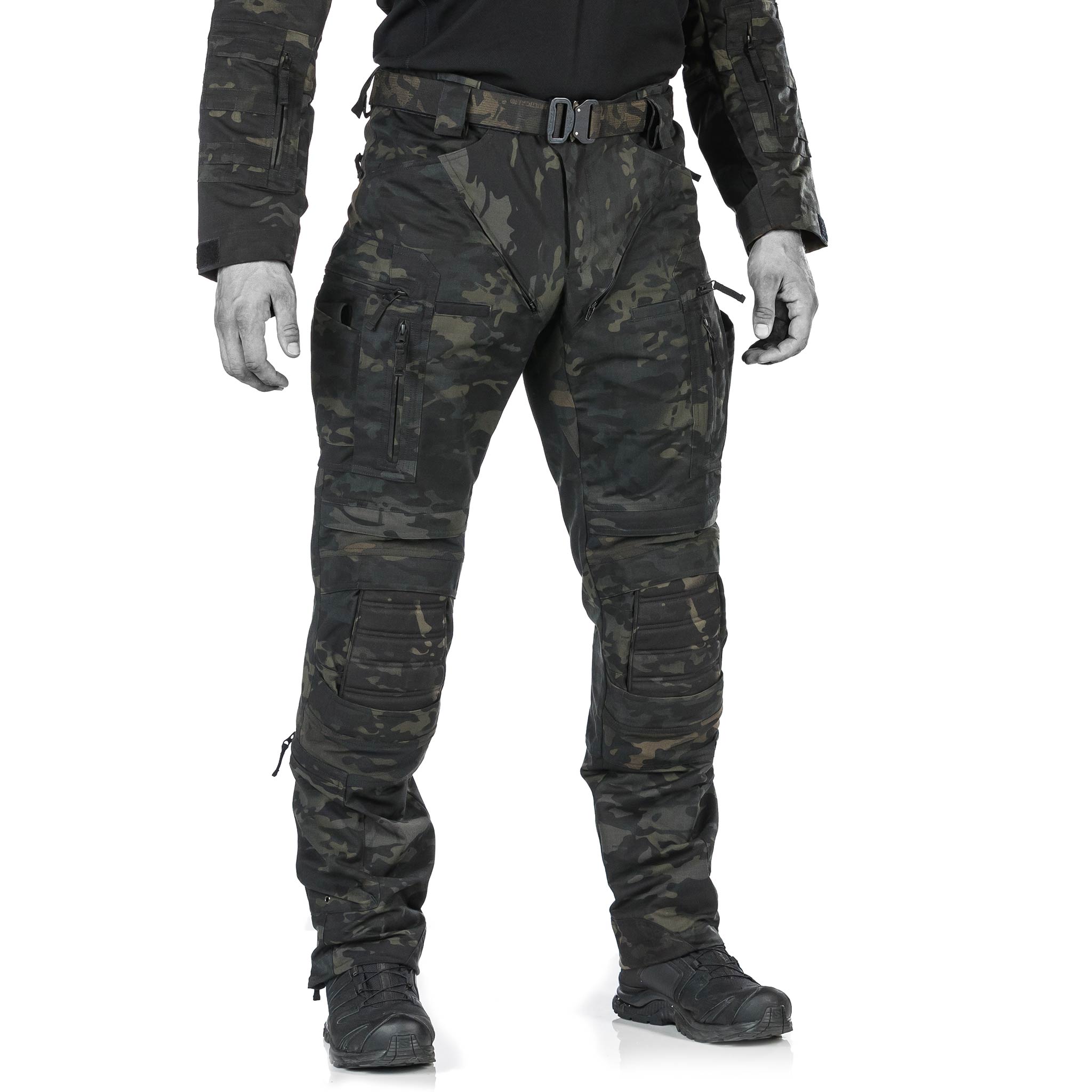 black combat pants